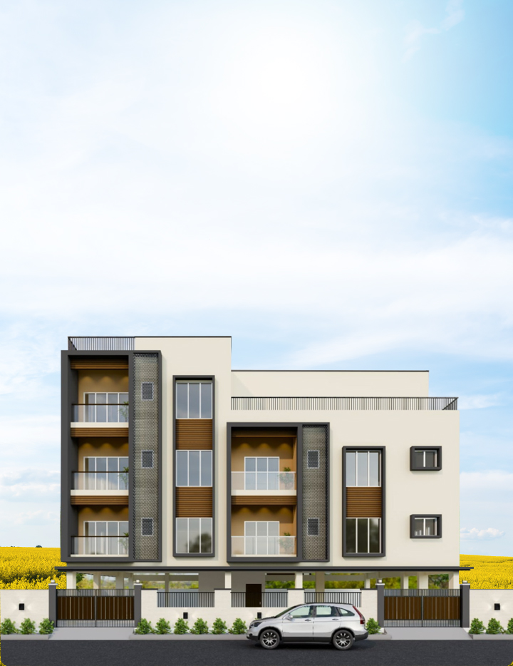 2 & 3 BHK Residential Apartments in Perungudi, Chennai