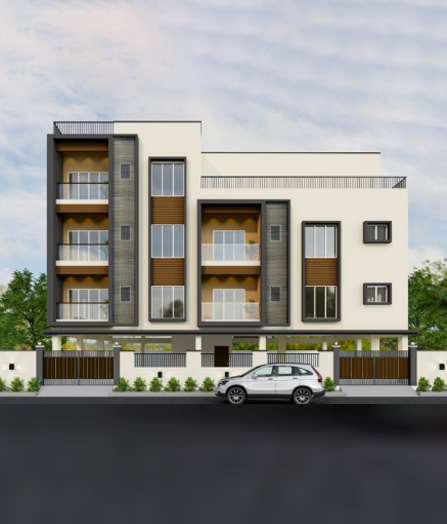 2 & 3 BHK Residential Apartments in Perungudi, Chennai